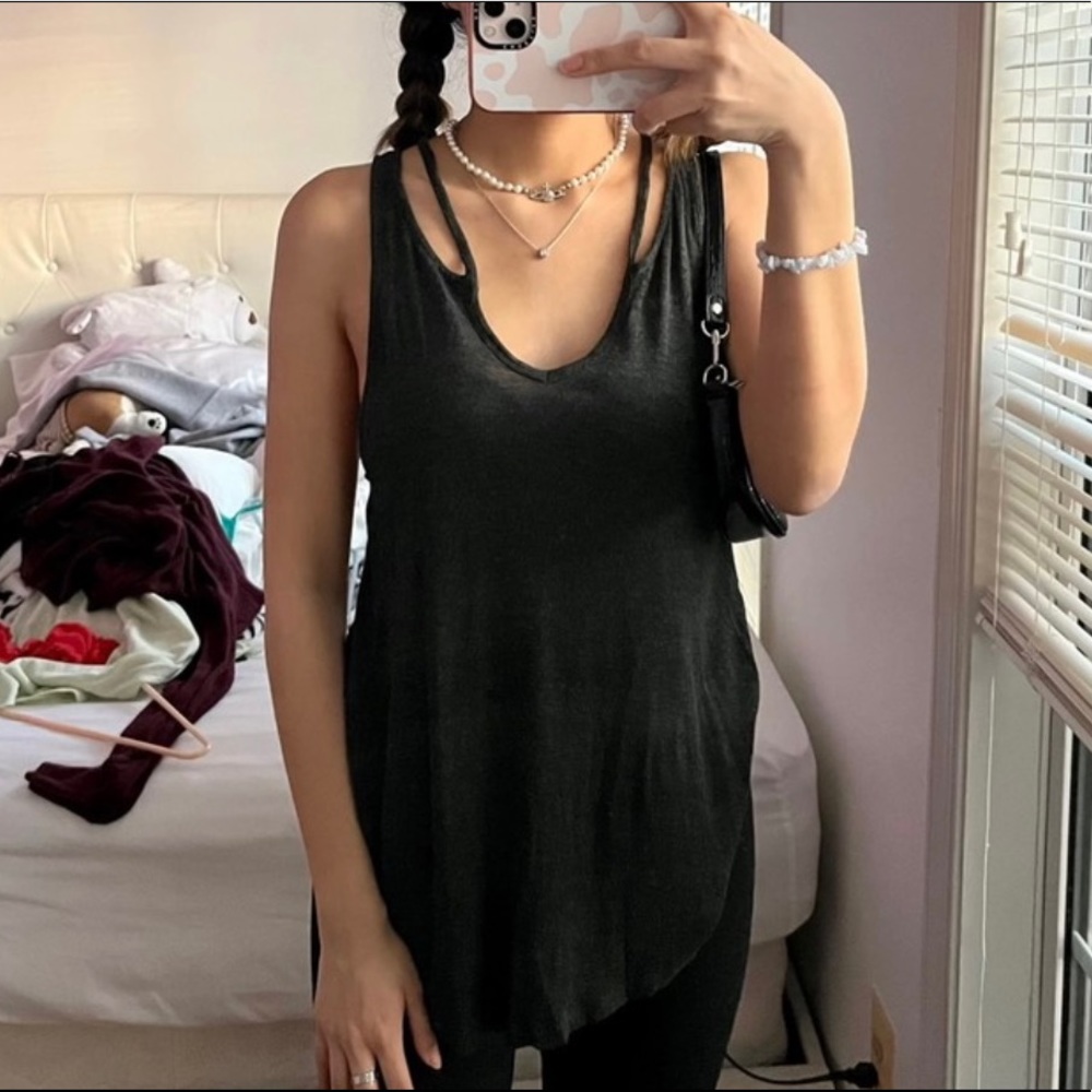 GRAY TANK TOP